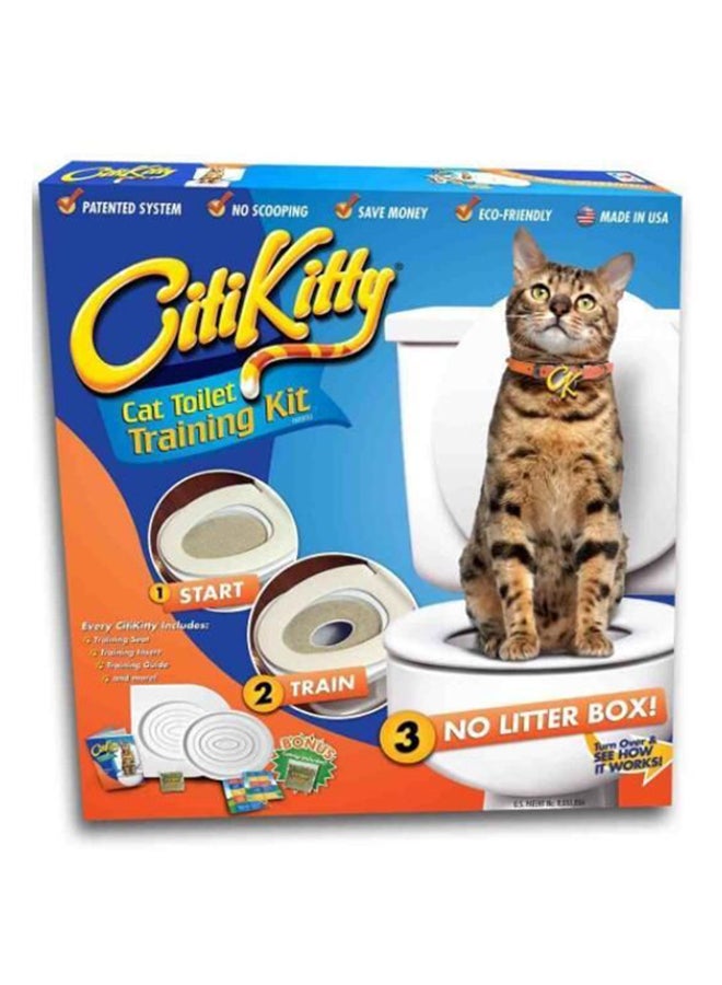 Cat Toilet Training Kit White - Image 2