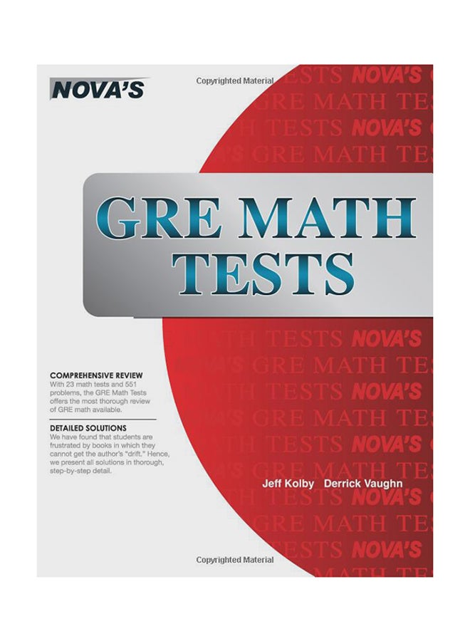 GRE Math Tests paperback english - 1-Jan-16