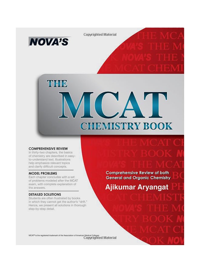 The MCAT Chemistry Book paperback english - 1-Jan-14