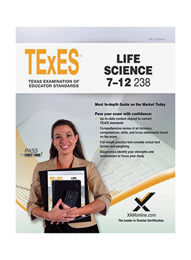 TExES Life Science 712 238 Teacher Certification Study Guide Test