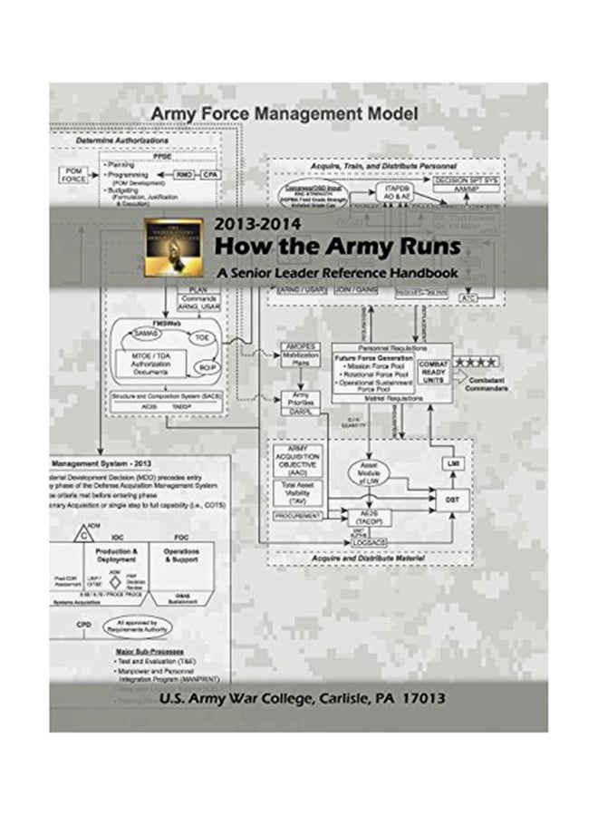 How The Army Runs: A Senior Leader Reference Handbook 2013-2014 Paperback English - 1-Oct-13