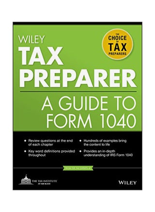 Wiley Tax Preparer: A Guide To Form 1040 paperback english - 1-Apr-13 - v1544000765/N19798250A_1