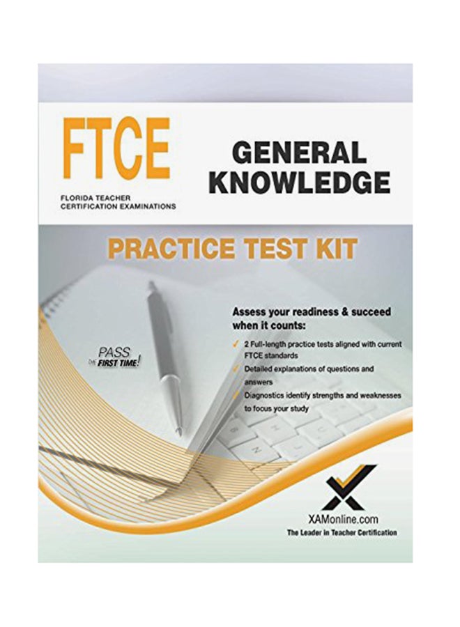 FTCE General Knowledge Practice Test Kit paperback english - 15-Sep-13 