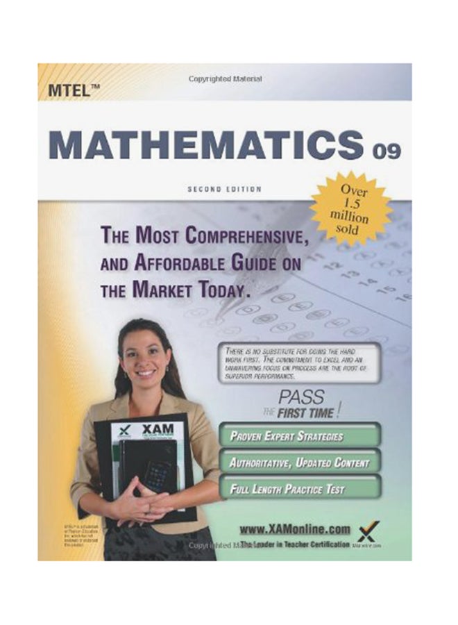 MTEL Mathematics 09 paperback english - 10-Jan-13