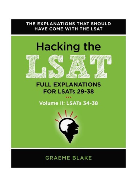 Hacking the LSAT Volume II LSATs (34-38) paperback english - 7-Aug-12