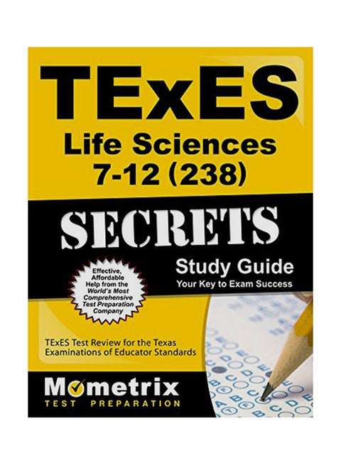 TExES Life Science 7-12 (238) Secrets Study Guide paperback english - 12-Apr-18