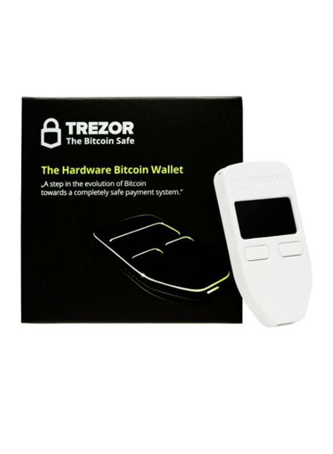 TREZOR - Bitcoin Currency Hardware Wallet White - Image 1