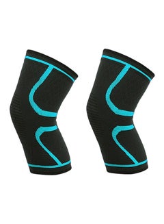 Generic 2-Piece Compression Knee Sleeves 27cm 