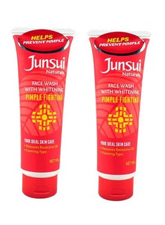 Junsui Whitening Pimple Fighting Face Wash 100grams  - Image 1