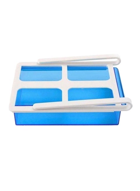 Refrigerator Storage Rack Blue/White 14x4.7centimeter