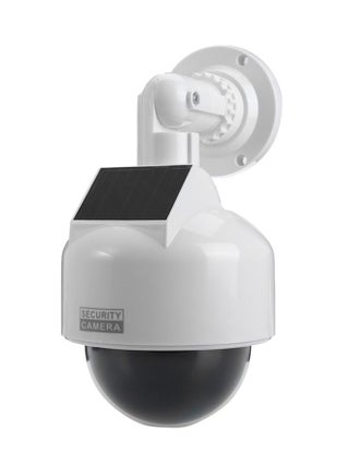 Solar Energy Realistic Dummy Dome Camera Surveillance Security With CCTV Sticker Blinking Red LED Light - v1544011297/N19753303A_1