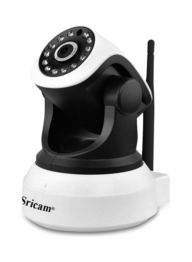 Sricam - SP017 720P IP Camera Wireless WiFi Indoor Security Night Vision/P2P/Motion Detection/Pan and Tilt - US Plug - Image 1