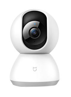 Xiaomi Mi Wi-Fi IP Day/Night Vision Dome 2MP 1080P FHD Stand Alone Camera White  - Image 1