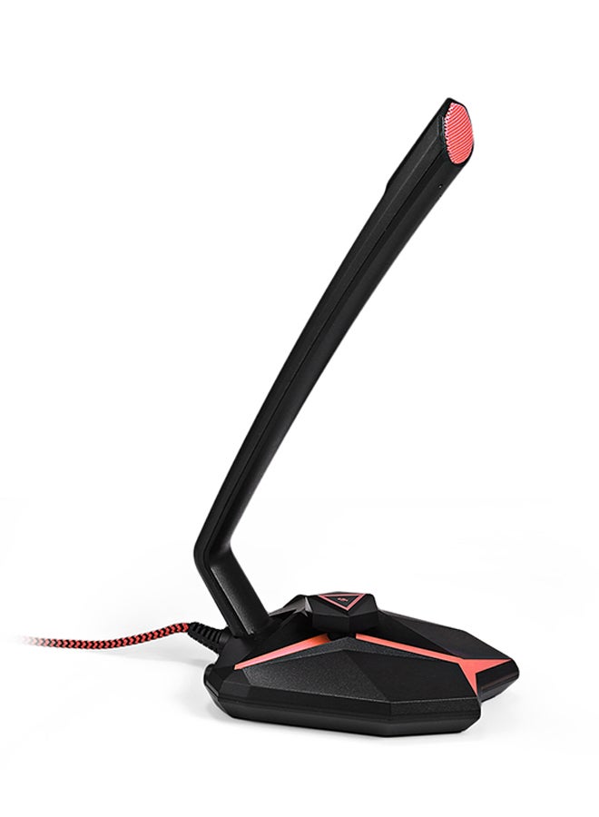 ميكروفون تسجيل مكثف سلكي للألعاب G33 لسطح المكتب مزود بمؤشر LED وتوصيل USB - Image 5