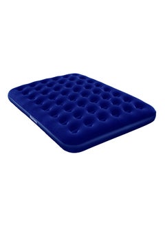 Flocked Air Bed/queen 203x152x22cm  -26-67003 Combination Blue 203x152x22cm - v1544013539/N19711916A_1