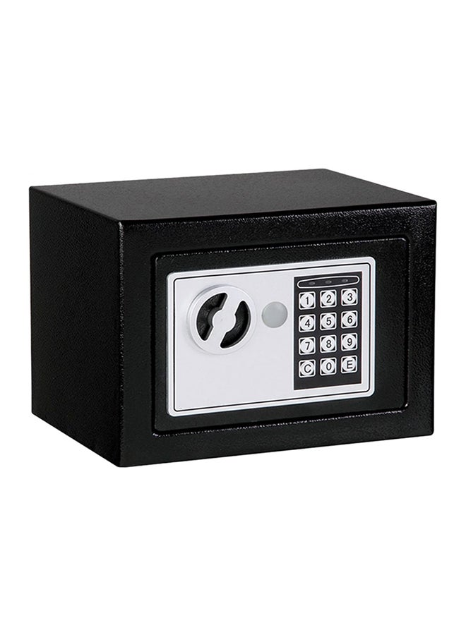 Electronic Digital Safe Black/White 17x23x17centimeter