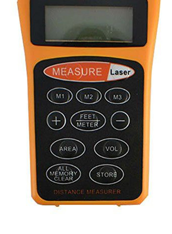 CAPITAL Ultrasonic Distance Meter With Laser Pointer Yellow/Black  - Image 2