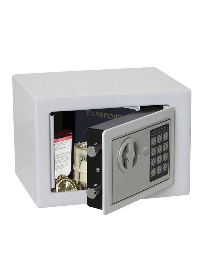 قفل أمان للوحة مفاتيح إلكترونية رقمية أبيض/ رمادي/ أسود 22.8x17x17Ø³Ù†ØªÙŠÙ…ØªØ± - Image 3