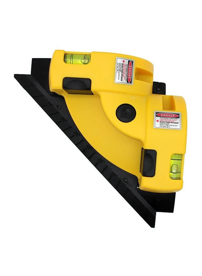 Generic Square Laser Level Yellow/Black 200x100x52mm  - Image 2
