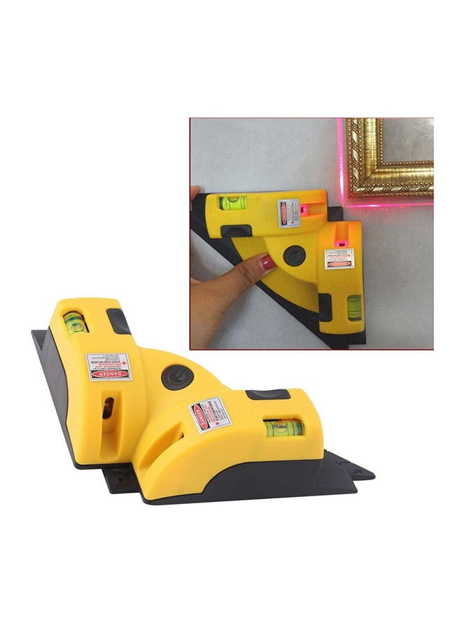 Generic Square Laser Level Yellow/Black 200x100x52mm  - Image 4