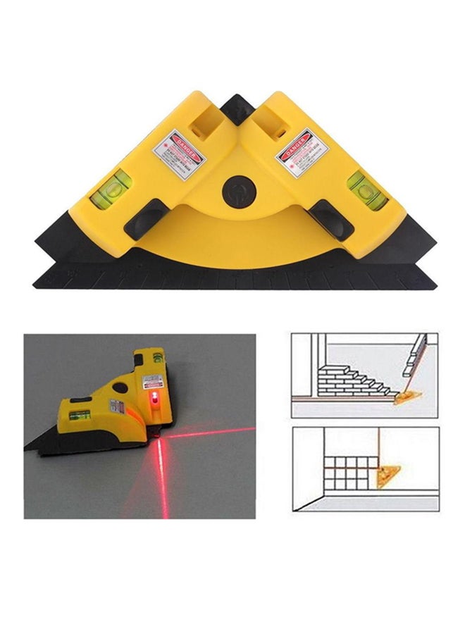 Generic Square Laser Level Yellow/Black 200x100x52mm  - Image 5