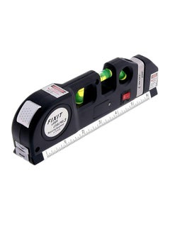 FIXIT Pro3 Laser Level Measuring Tape Black/White  - Image 1