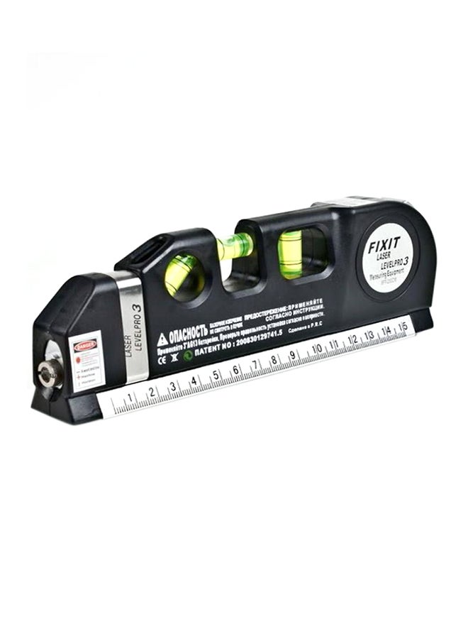 FIXIT Pro3 Laser Level Measuring Tape Black/White  - Image 5
