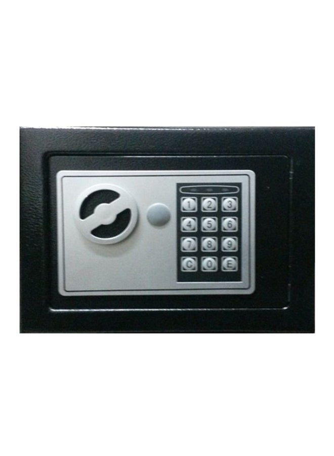 EL17 Digital Electronic Safe Black/Silver 23x17×17centimeter