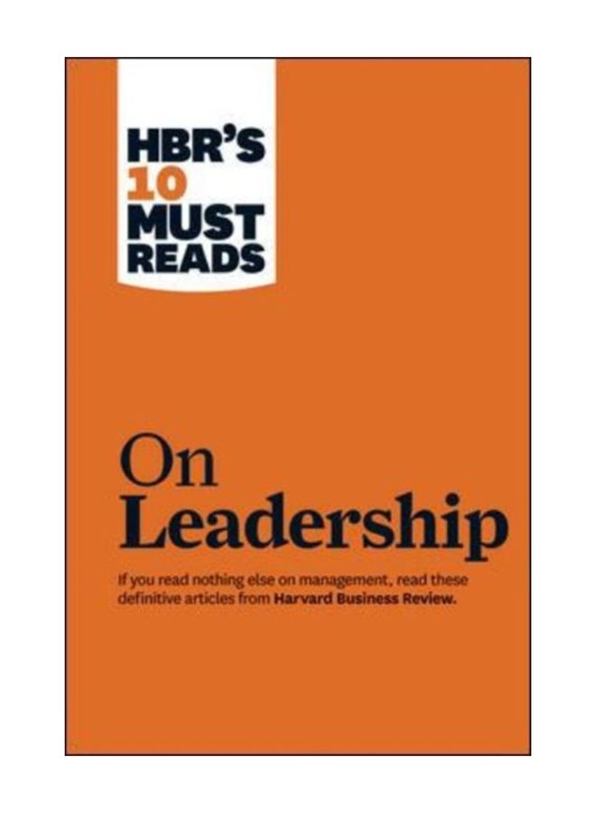 HBR's 10 Must Reads On Leadership - Paperback English by Harvard Business Review - 3/1/2011 
