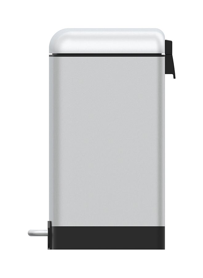 Lumina Steel Waste Bin With Pedal Grey 12Liters - v1544076895/N19201849A_2