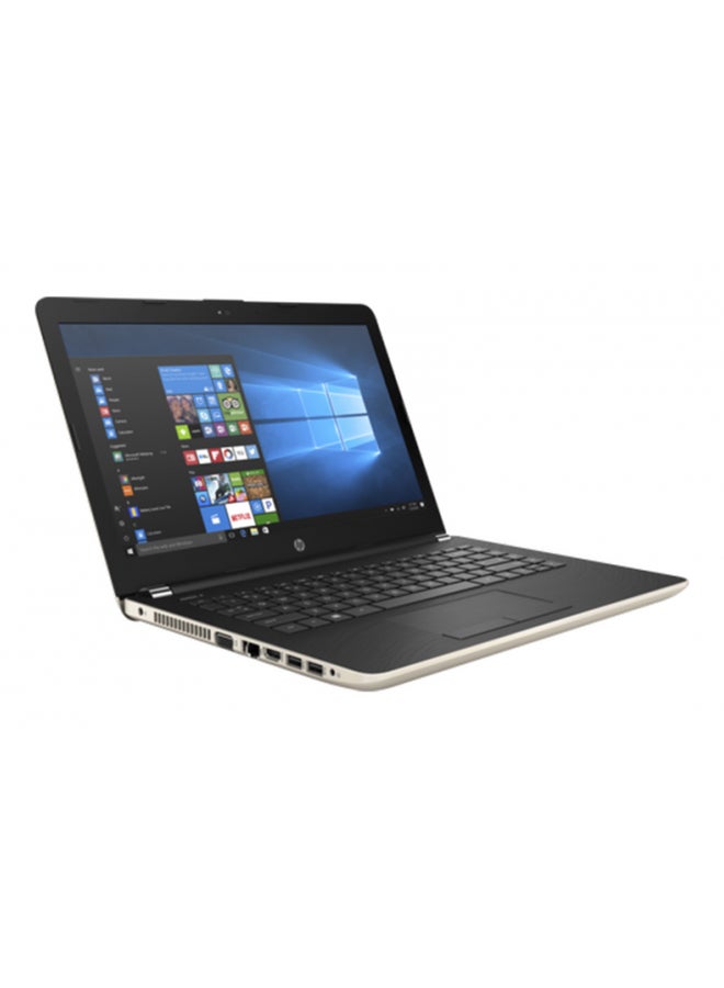 HP - 14-CF0005ne Laptop With 14-Inch Display, Intel Core i5 Processor/1TB HDD/8GB RAM/2GB VGA/English Arabic Keyboard Pale Gold - Image 1