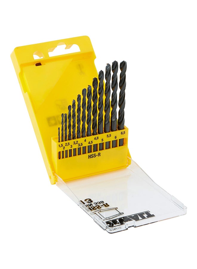 ديوالت مجموعة لقم مثقاب مكونة من 13 قطعة أسود - Image 1