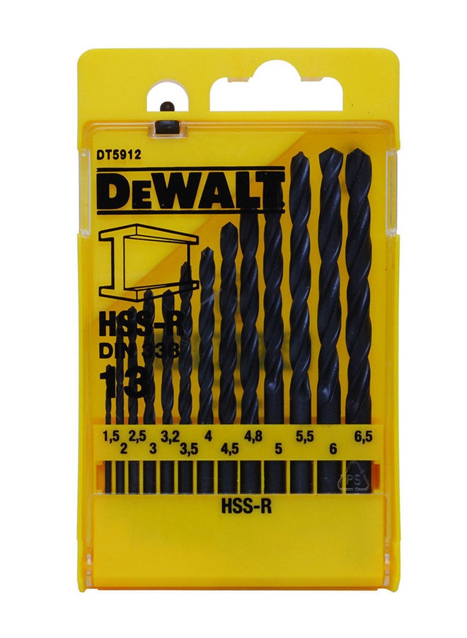 ديوالت مجموعة لقم مثقاب مكونة من 13 قطعة أسود - Image 2