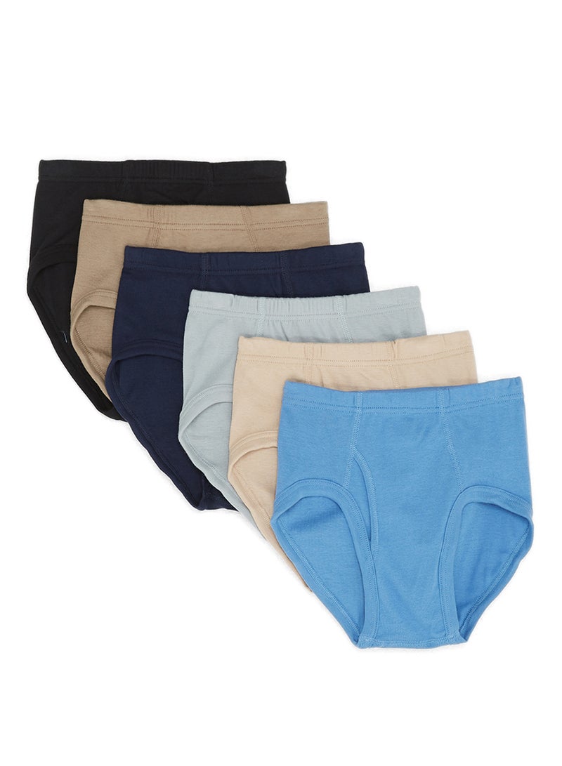 SLUGGER 6-Piece Cotton Briefs Assorted  - Image 1