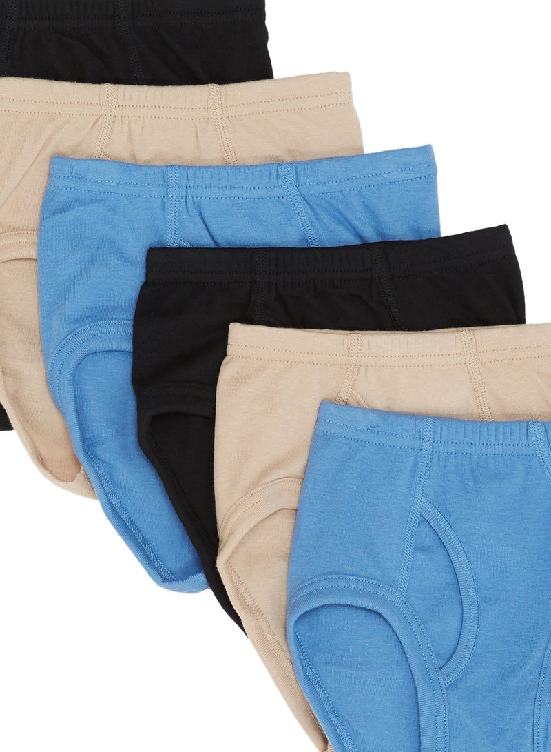 SLUGGER 6-Piece Cotton Briefs Assorted - Image 3