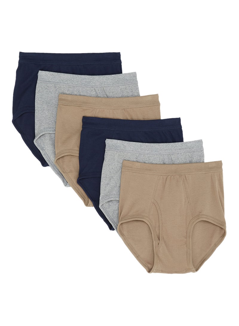SLUGGER 6-Piece Cotton Briefs Assorted  - Image 1