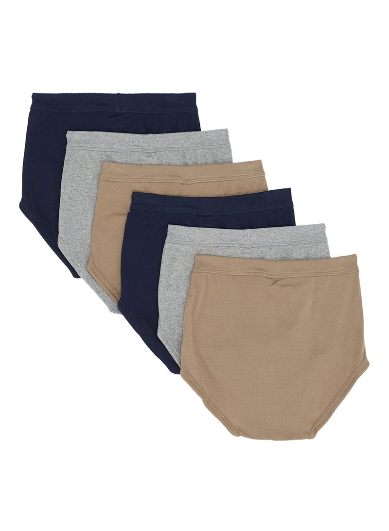 SLUGGER 6-Piece Cotton Briefs Assorted  - Image 2