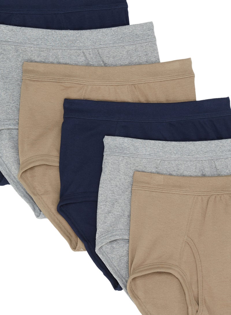 SLUGGER 6-Piece Cotton Briefs Assorted  - Image 3