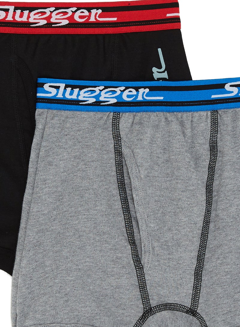 SLUGGER 2-Piece Cotton Briefs Assorted - Image 3