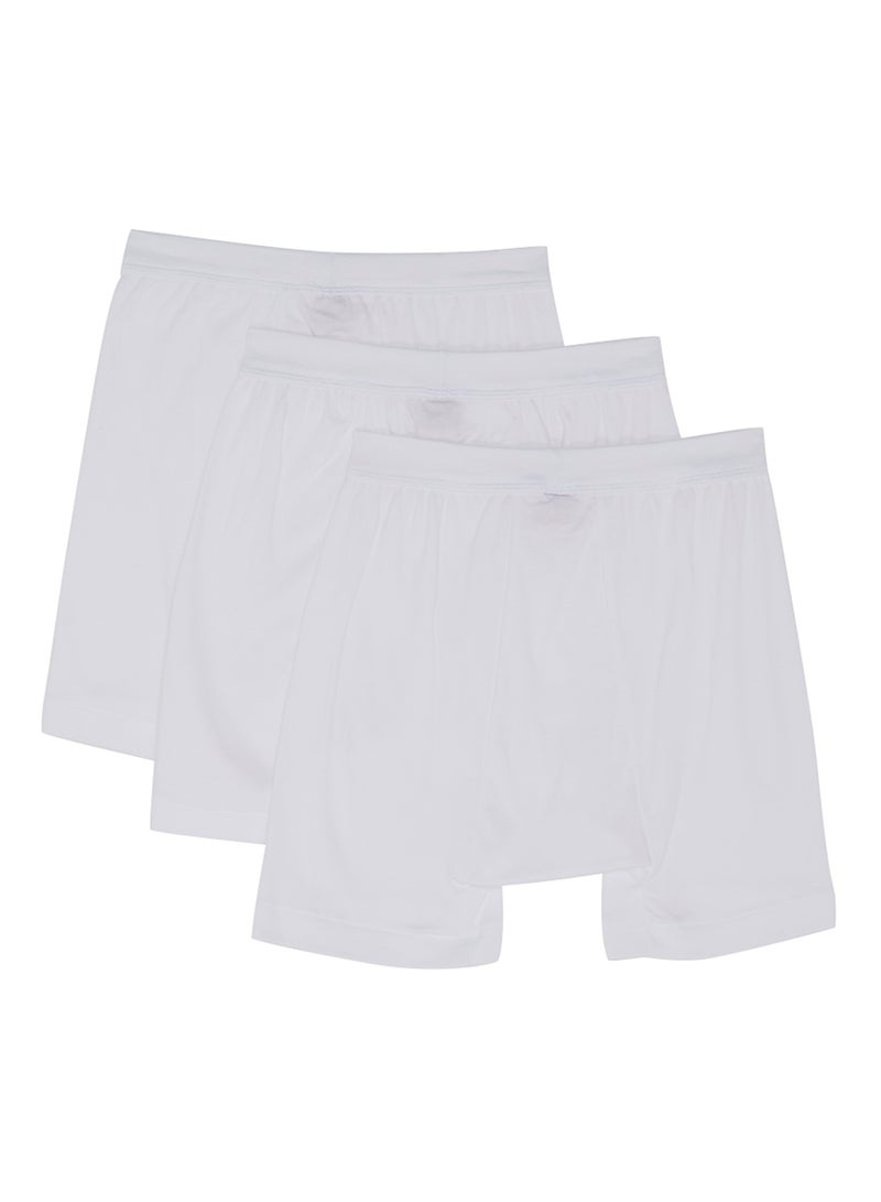 SLUGGER 3-Piece Cotton Boxers White  - Image 2