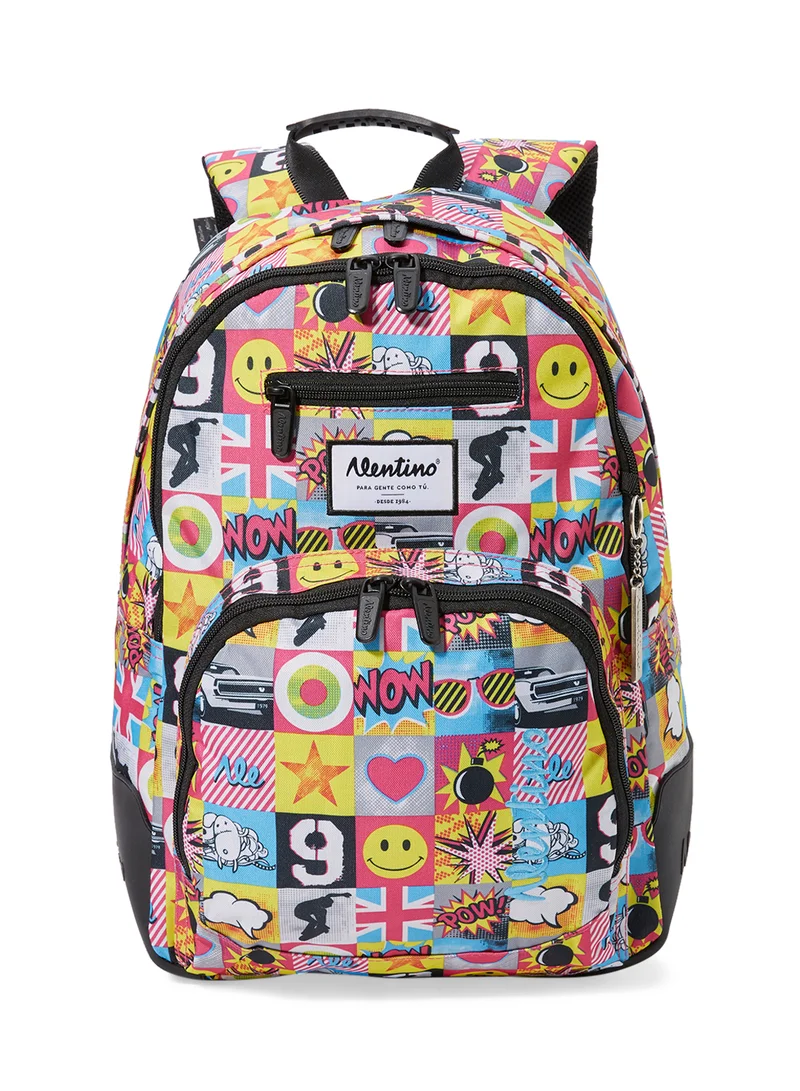 Alentino Goma-A British Multicolour Backpacks