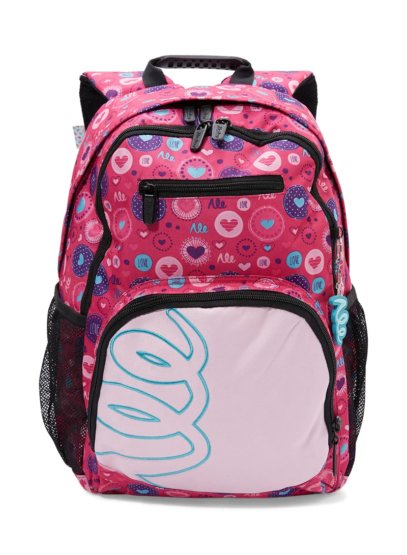 Alentino Genius-A18 Heart Multicolour Backpacks