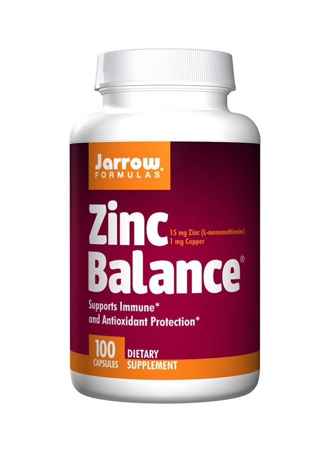 jarrow formulas Zinc Balance - 100 Capsules
