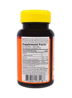 Nutrex Hawaii BioAstin Astaxanthin - 50 Capsules  - Image 2