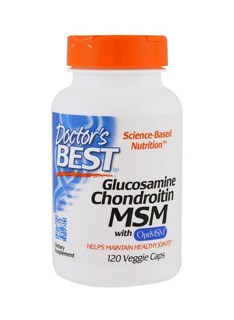 Glucosamine Chondroitin MSM With Optimsm - 120 Capsules