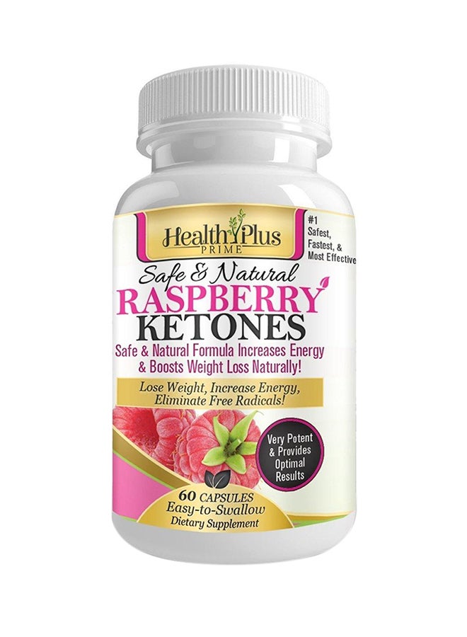 Raspberry Ketones Pure Natural Weight Loss Suppress - 60 Capsules
