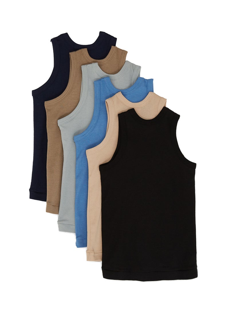 6-Piece Cotton Vest Assorted - v1544112154/N19160679A_2