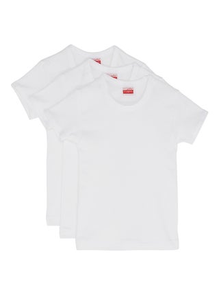 3-Piece Cotton Round Neck Undershirt White - v1544112336/N19161160A_1
