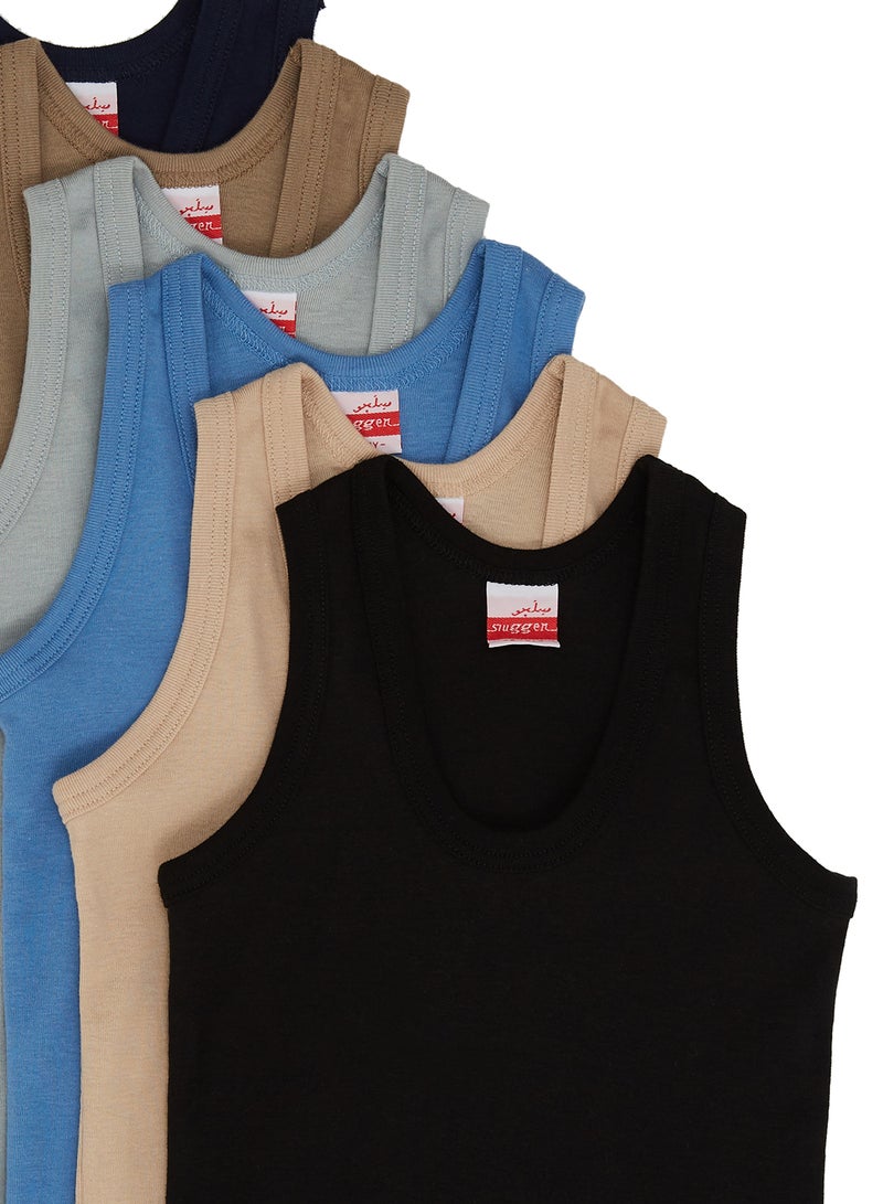 6-Piece Cotton Vest Assorted - v1544115419/N19160679A_3