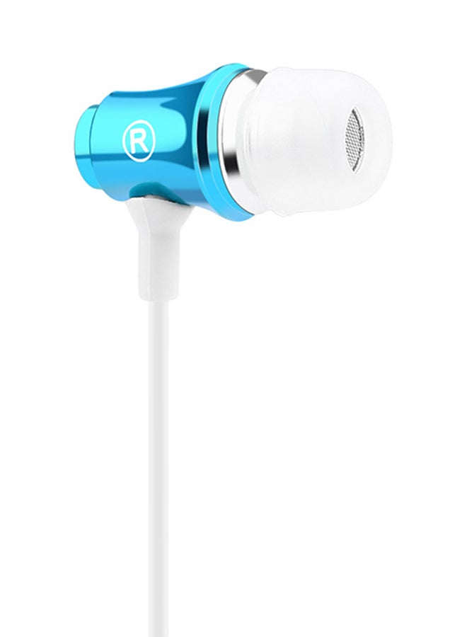 Plug Supar Bass In-Ear Headphone Blue  - Image 2